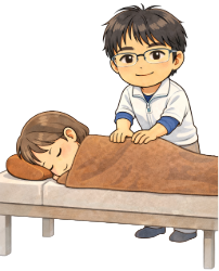 国家資格者によるマッサージ